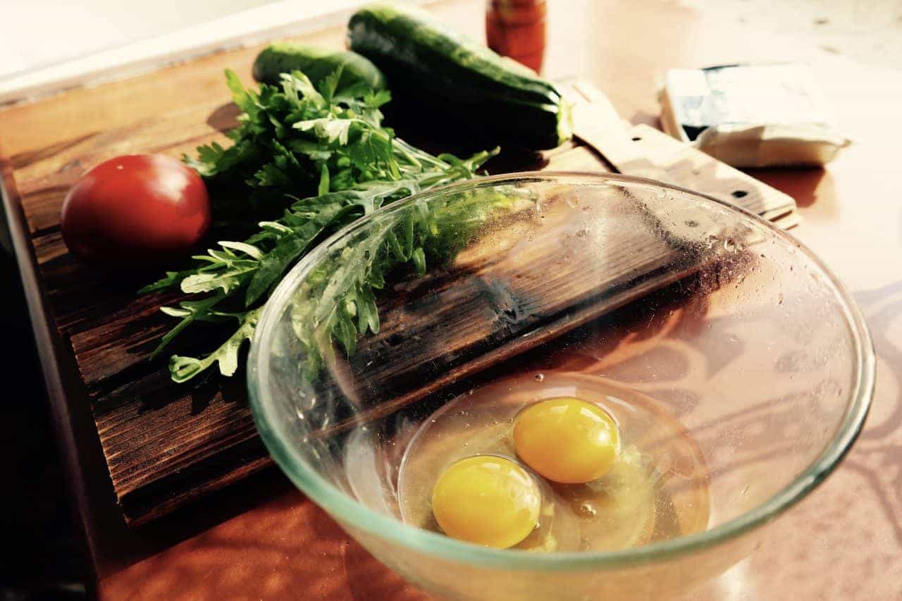 omlet w rozsypce